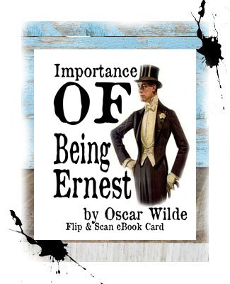 The Importance of Being Ernest Cover on shelf