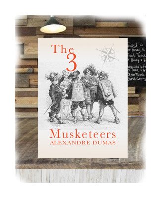 The Three Musketeers book Cover
