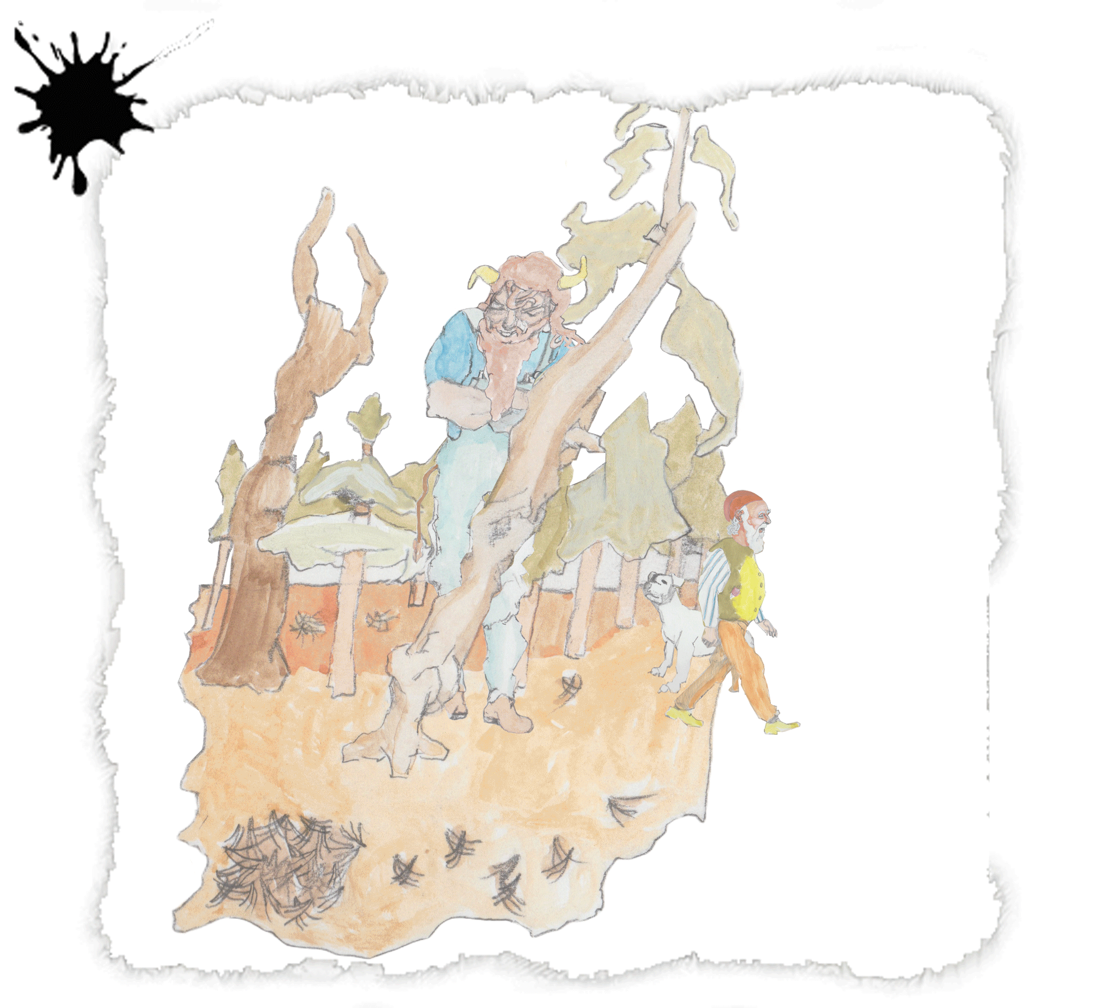 Animation of the various illutrations within Trollheim Book One.