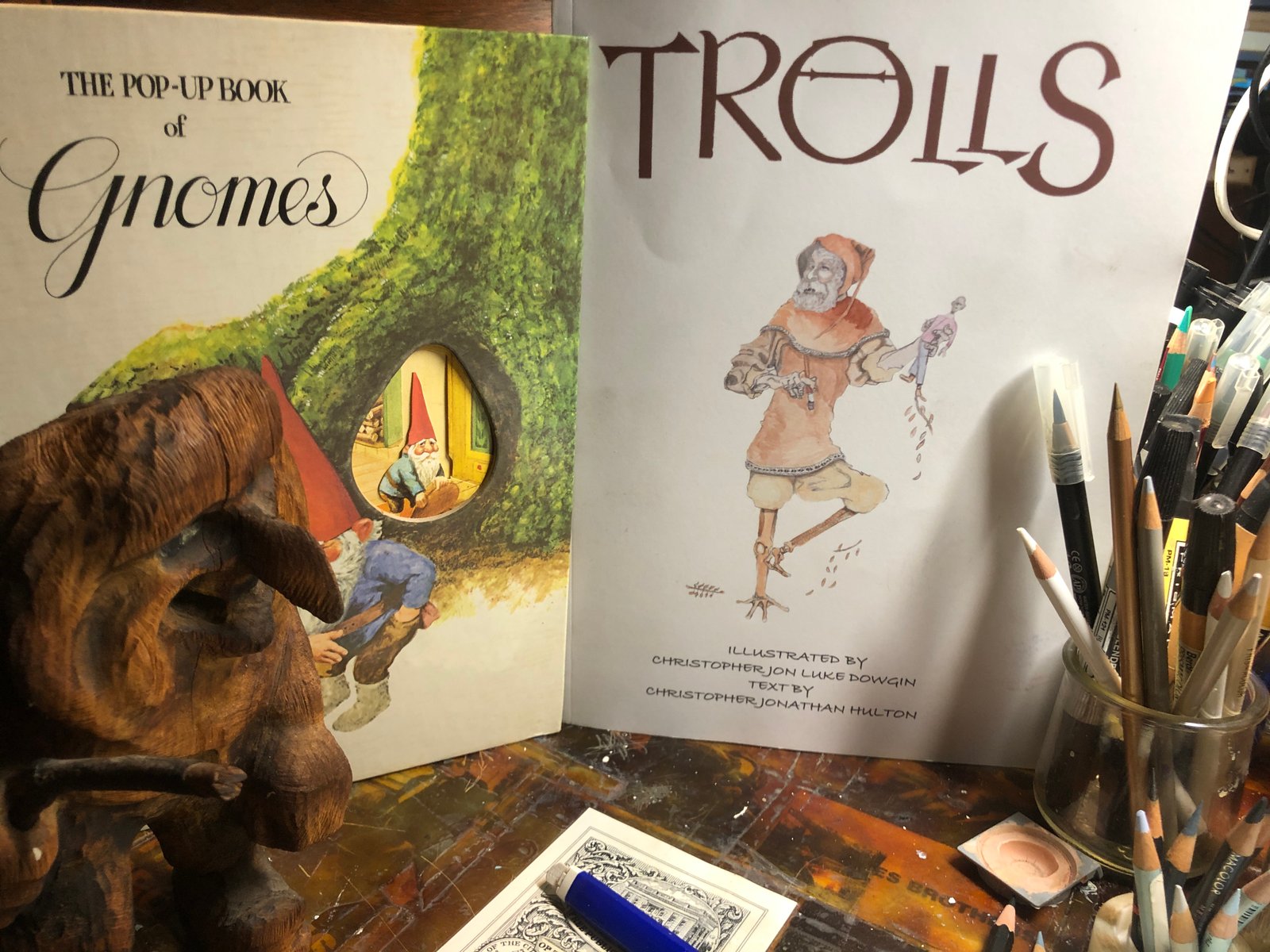 Henning Troll and Gnomes and Troll: A Compendium Books.