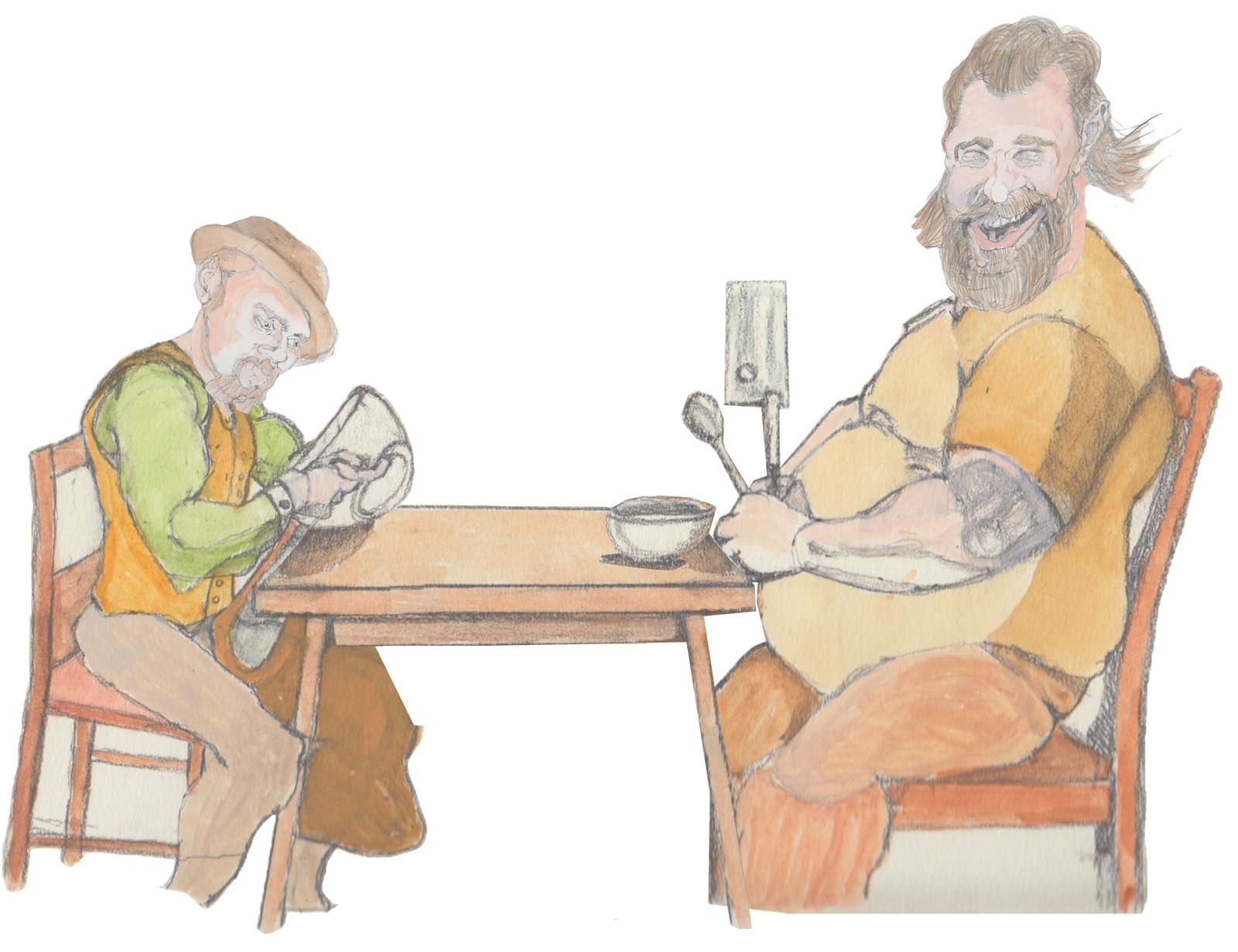 Nit, the Jersey Devil's wife running across the crossroads.