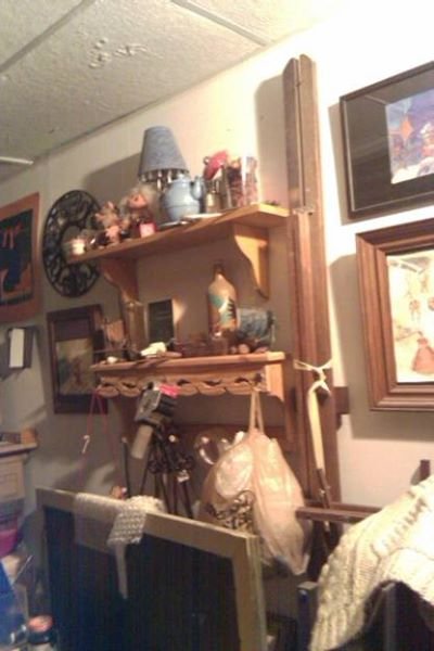 Old Studio with trolls on shelf