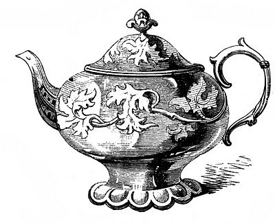 Teapot clipart
