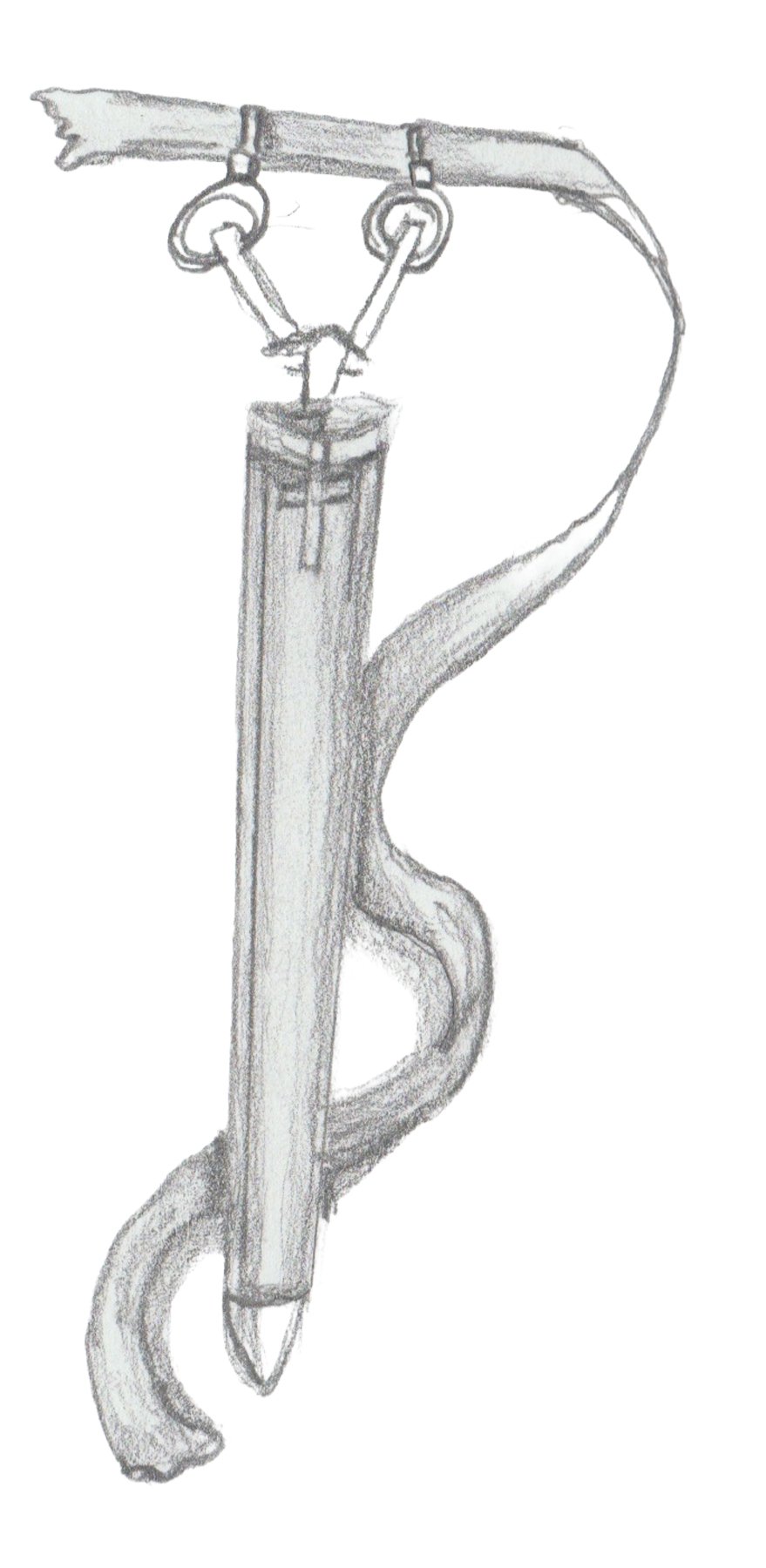 Excalibur and its sheath.